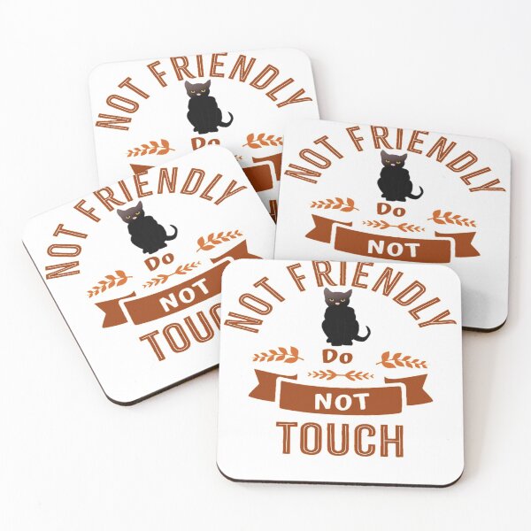 Item preview, Not Friendly Dont Touch designed and sold by diva-design.