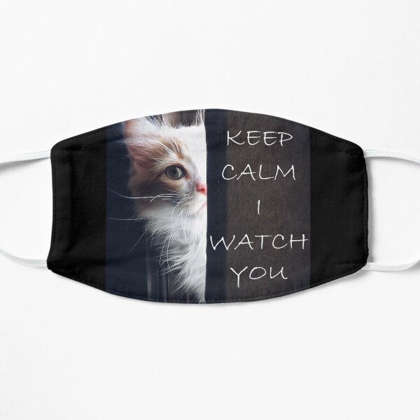 Keep Calm Kitty Flat Mask
