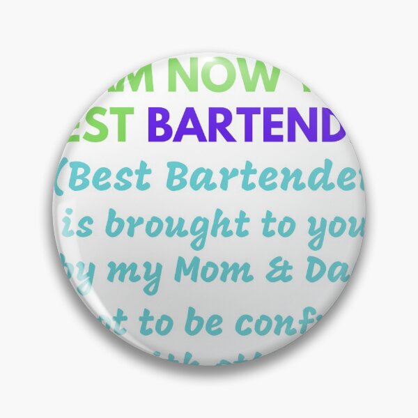 Item preview, Due To Unforeseen Circumstances I Am Sober Bartender designed and sold by OliDesigns.