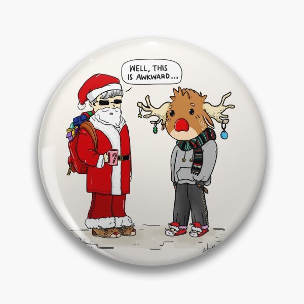 Item preview, CHRISTMAS DIGITAL ART, "BEST FRIENDS WEAR EACH OTHER ON THEIR FEET" designed and sold by foldedflies.