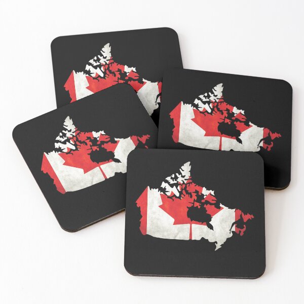 Item preview, Canada - border in national flag designed and sold by Mohja-Design.