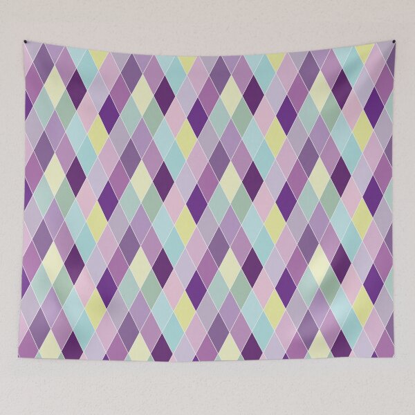 Item preview, Purple Diamonds designed and sold by Stephanie McRae.