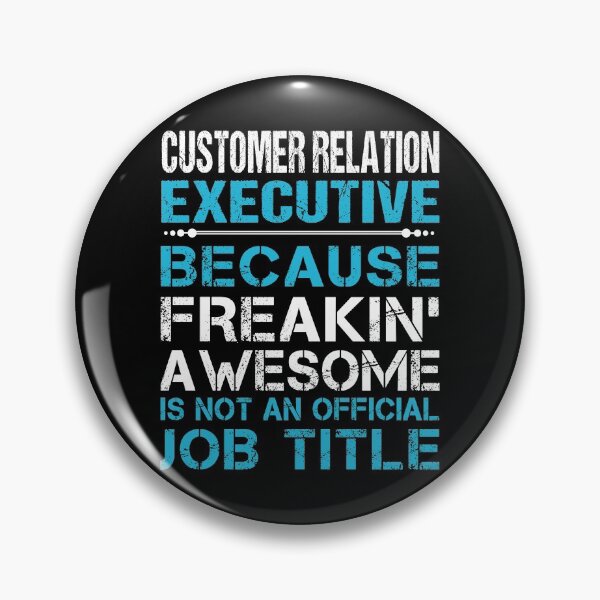 Item preview, Customer Relation Executive T Shirt - Freaking Awesome Job Gift Item Tee designed and sold by oetate4774.