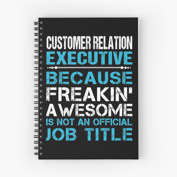 Item preview, Customer Relation Executive T Shirt - Freaking Awesome Job Gift Item Tee designed and sold by oetate4774.