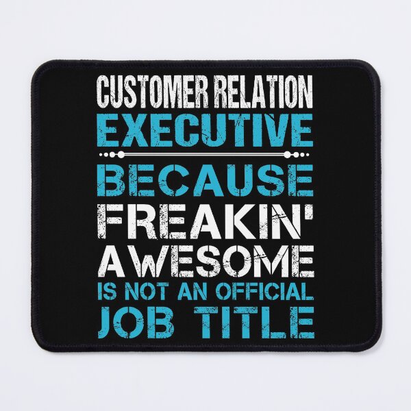 Item preview, Customer Relation Executive T Shirt - Freaking Awesome Job Gift Item Tee designed and sold by oetate4774.