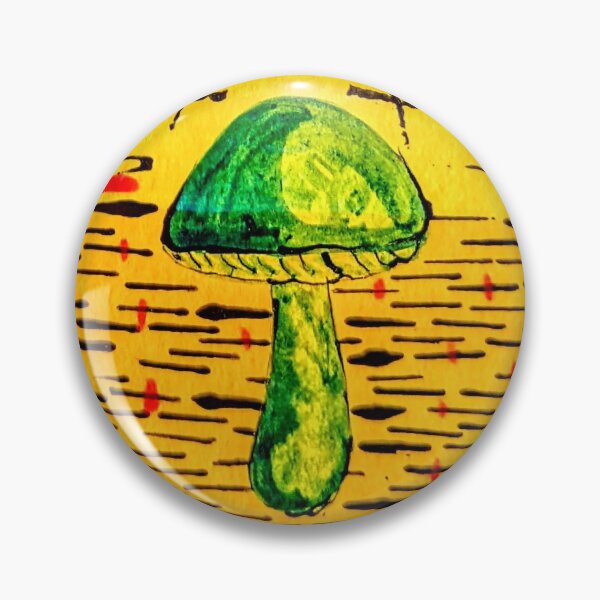 Item preview, Mustard Fungi Abstract  designed and sold by MagicGnome47.