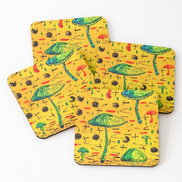 Item preview, Mustard Fungi Abstract  designed and sold by MagicGnome47.