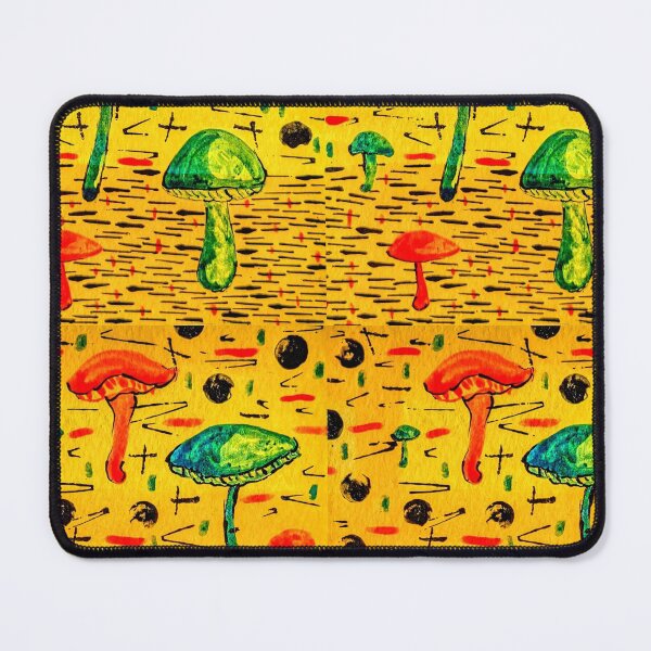 Item preview, Mustard Fungi Abstract designed and sold by MagicGnome47.