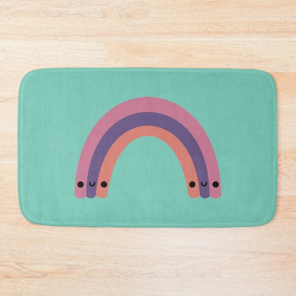 Item preview, Cute Kawaii Pink Purple Peach Rainbow designed and sold by KawaiiByDice.