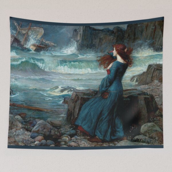 Item preview, Miranda - The Tempest by John William Waterhouse  designed and sold by theartsycamper.
