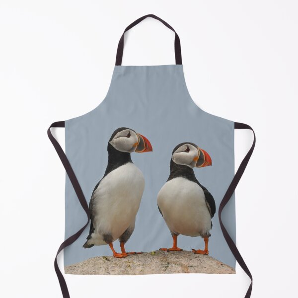 Item preview, Atlantic Puffin Pair Looking East designed and sold by LindaCPhoto.