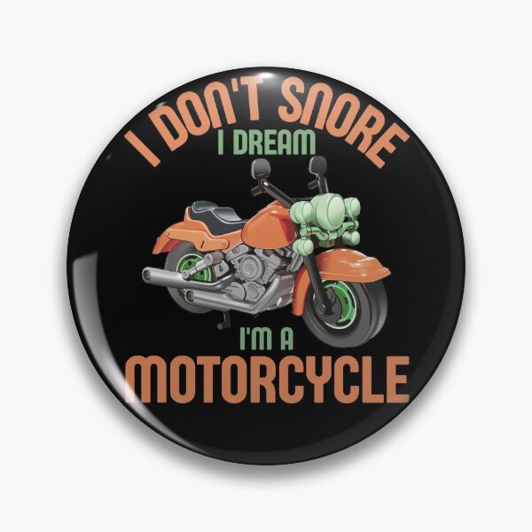 Item preview, I DON'T SNORE I DREAM I'M A MOTORCYCLE unisex t-shirt  designed and sold by NIKENchop.