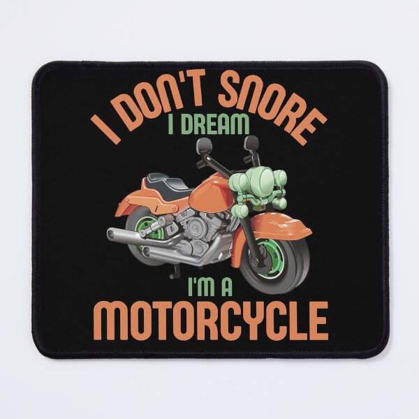 Item preview, I DON'T SNORE I DREAM I'M A MOTORCYCLE unisex t-shirt designed and sold by NIKENchop.