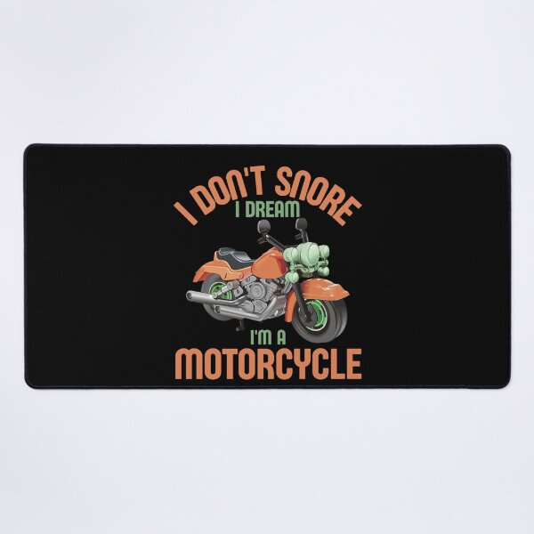 Item preview, I DON'T SNORE I DREAM I'M A MOTORCYCLE unisex t-shirt  designed and sold by NIKENchop.