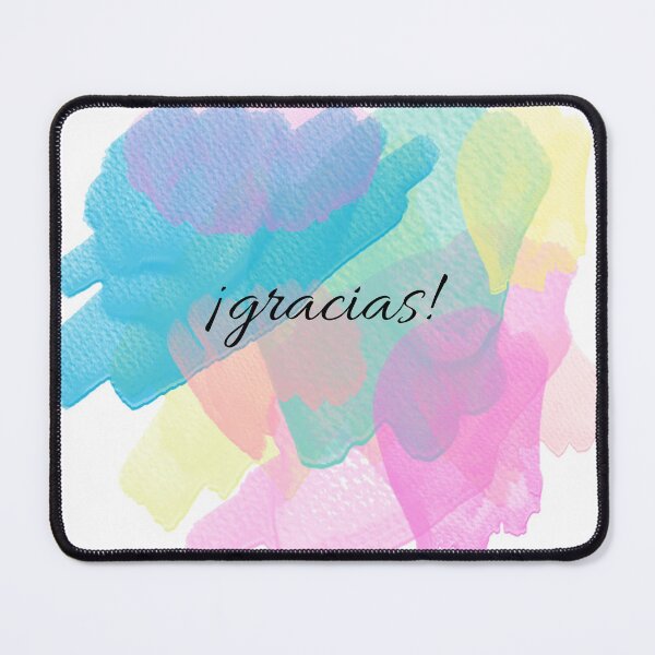Item preview, Thanks in pastel colors spanish version designed and sold by Photorebelle.