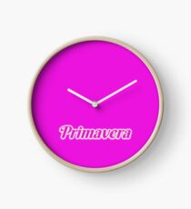 Primavera Clock