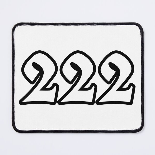 Item preview, 222 angel number black  designed and sold by Aileenl07.
