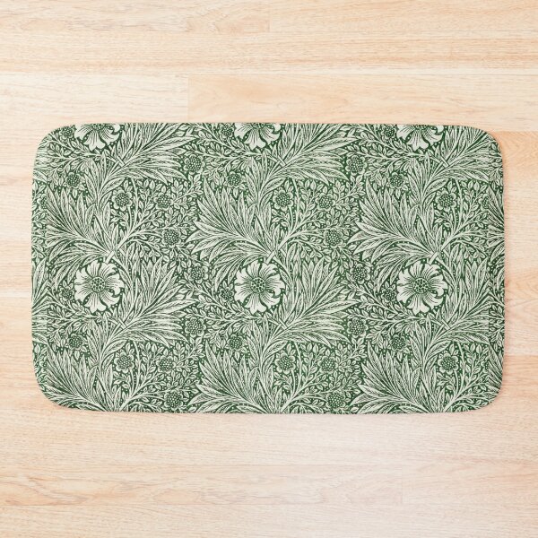 Item preview, Vintage Green Marigold Pattern by William Morris designed and sold by IslandArt.