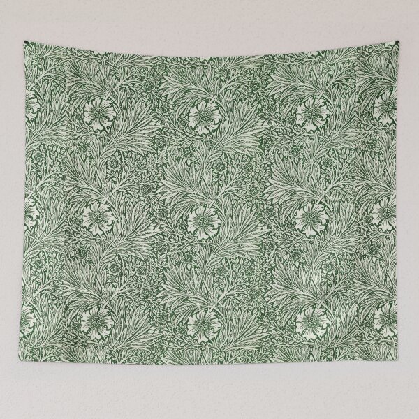 Item preview, Vintage Green Marigold Pattern by William Morris designed and sold by IslandArt.