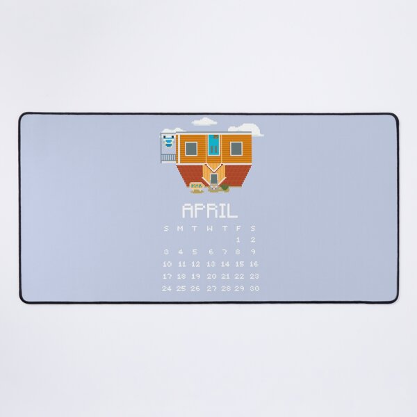 Item preview, April 2022 Toppel's Upside Down Cafe Birthday/Anniversary Pixel Art designed and sold by tifft.