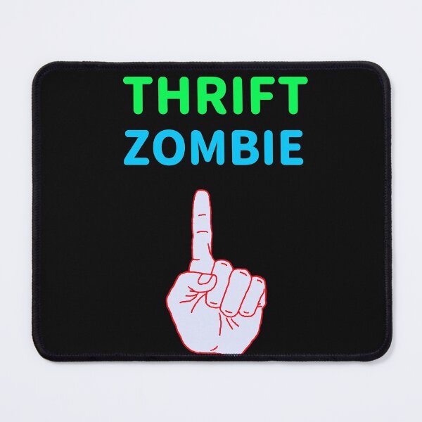 Item preview, THRIFT ZOMBIE THRIFTING LOVER T-SHIRT/STICKER designed and sold by BestCoolStuff.