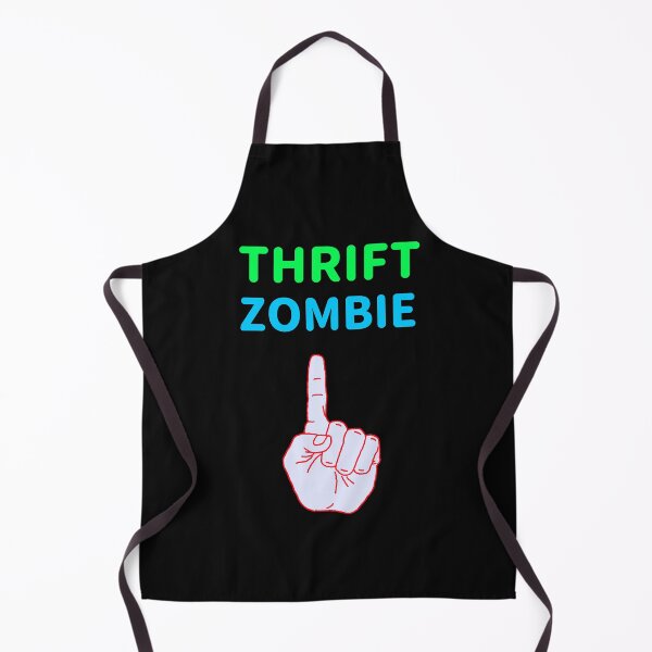 Item preview, THRIFT ZOMBIE THRIFTING LOVER T-SHIRT/STICKER designed and sold by BestCoolStuff.