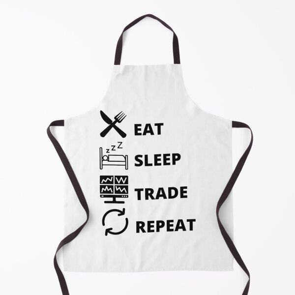 Item preview, Eat sleep trade repeat essential T-shirt designed and sold by MariaStepanova7.