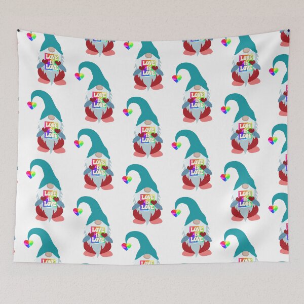 Artikelvorschau, LGBTQ Love is Love Valentine Gnome entworfen und verkauft von ittybittyowl.