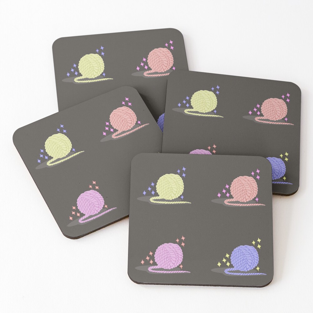 Item preview, Coasters (Set of 4) designed and sold by PaintInTheNight.