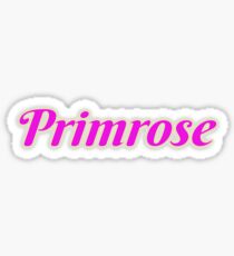Primrose Sticker
