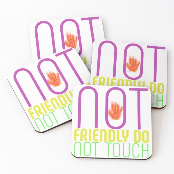 Item preview, Not Friendly Dont Touch designed and sold by diva-design.