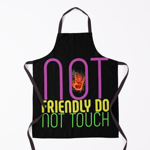 Item preview, Not Friendly Dont Touch designed and sold by diva-design.