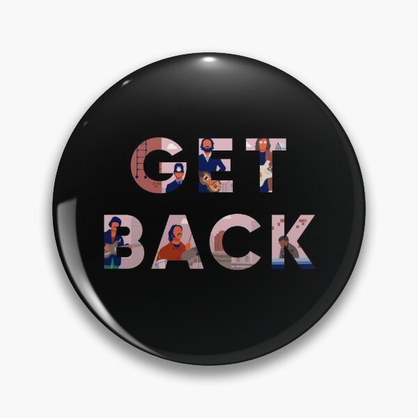 Item preview, Get back illustrated designed and sold by chillstudio.