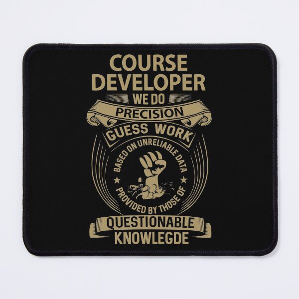Item preview, Course Developer T Shirt - We Do Precision Job Gift Item Tee designed and sold by smueller39.
