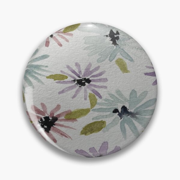 Item preview, Floral Watercolor Cluster of Asters designed and sold by cfetter.