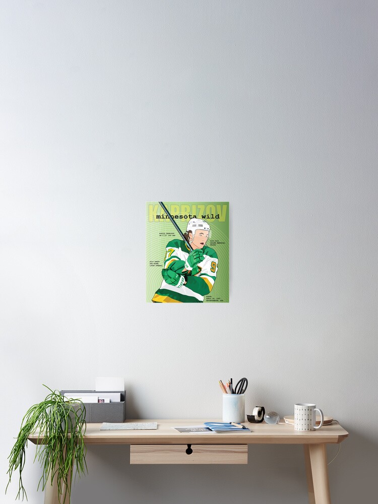 Thumbnail 2 of 3, Poster, Minnesota Hockey - Kirill Kaprizov designed and sold by carlstad.