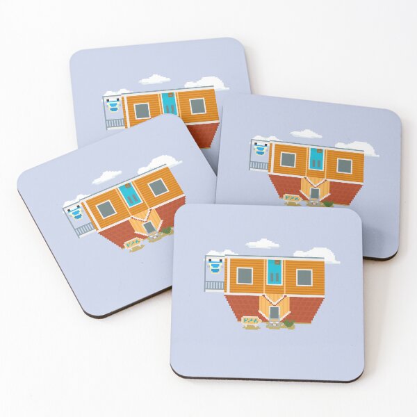 Item preview, Toppels' Cafe Upside down cafe Pixel Art designed and sold by tifft.