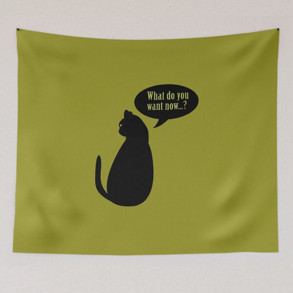 Item preview, Beautiful black cat with text designed and sold by Laura Greco.