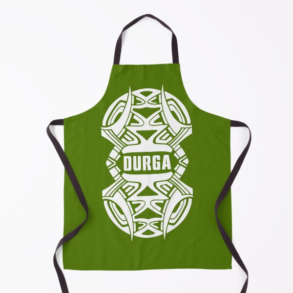 Item preview, DURGA - HINDU WARRIOR GODDESS ABSTRACT SYMBOL. WHITE designed and sold by 5hertz.