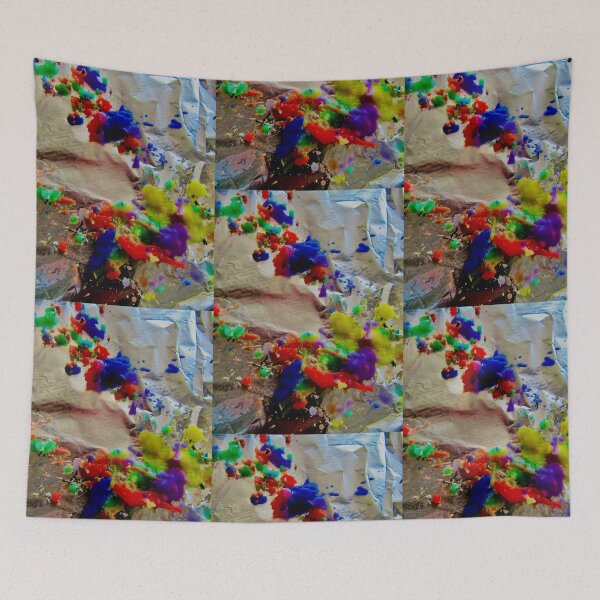Item preview, Colourful wax abstract designed and sold by Shulie1.