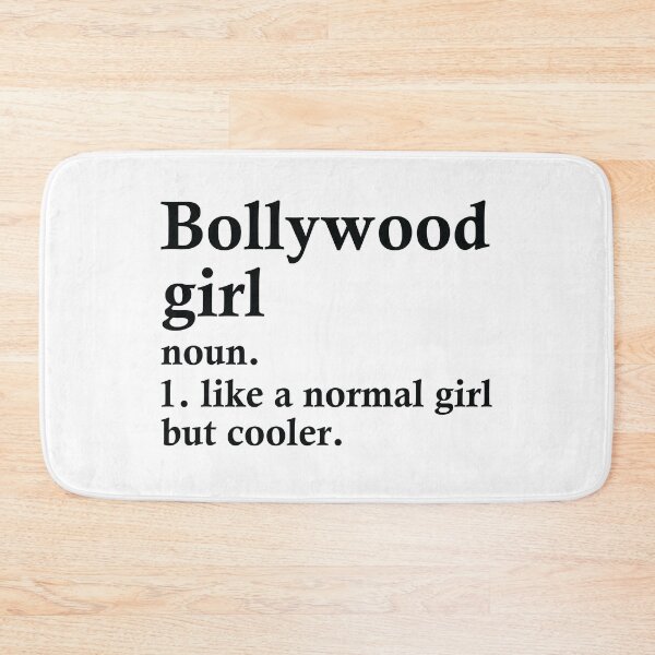 Artikelvorschau, Bollywood Girl Funny Indian Definition entworfen und verkauft von woodesigner.