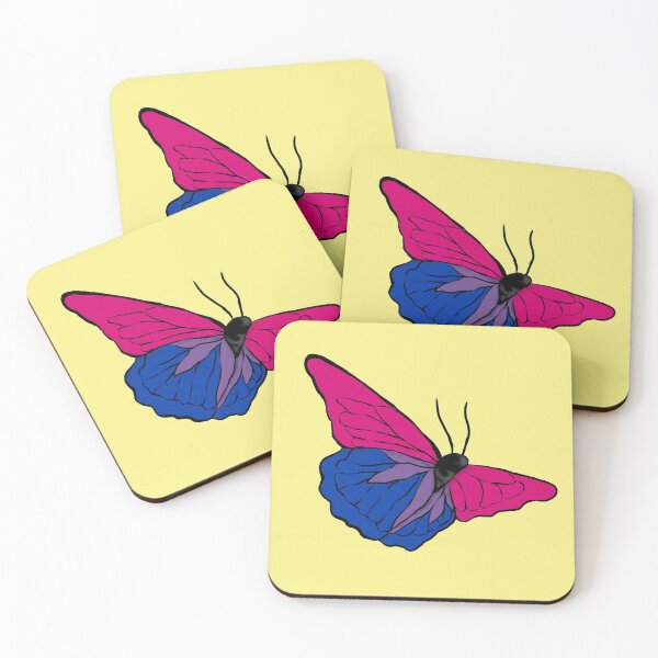 Item preview, Bi Pride Butterfly designed and sold by Alrkeaton.