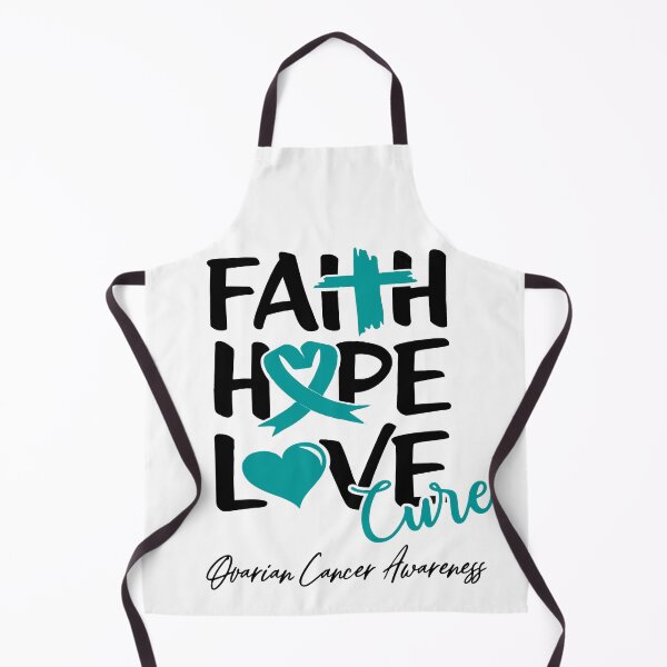 Item preview, Faith Hope Love Cure Ovarian Cancer Awareness designed and sold by Grooffos.