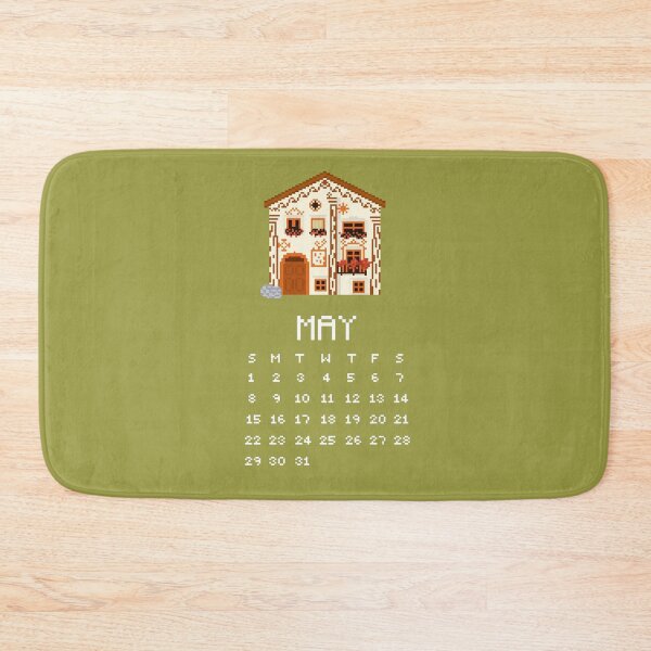 Item preview, May 2022 Birthday/Anniversary Calendar Pixel Art designed and sold by tifft.