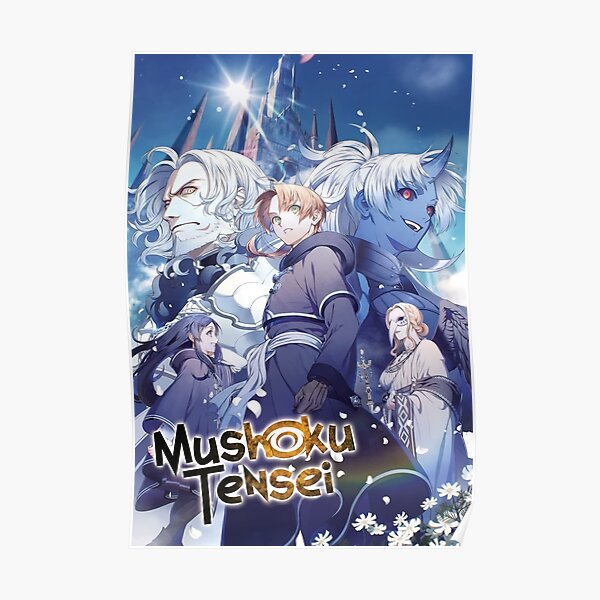 Rudeus and Perugius Dola VS Atoferatofe Raibaku | MUSHOKU TENSEI Poster