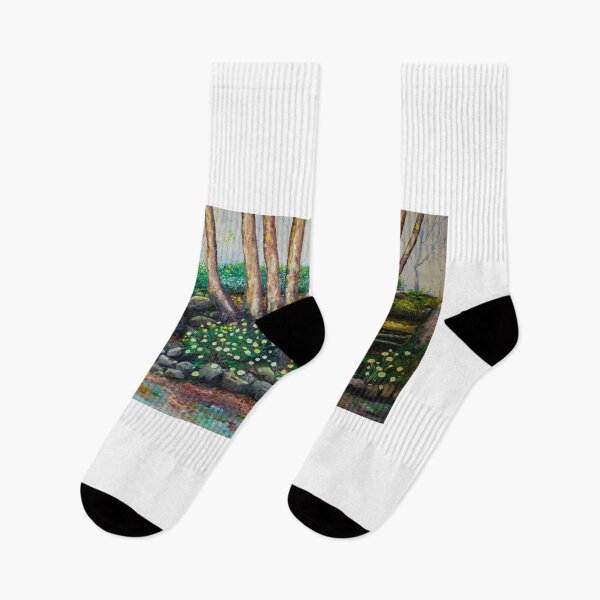 Item preview, Spring flowers in the park. Сastello d'Empuries designed and sold by Natalia_Shchip.