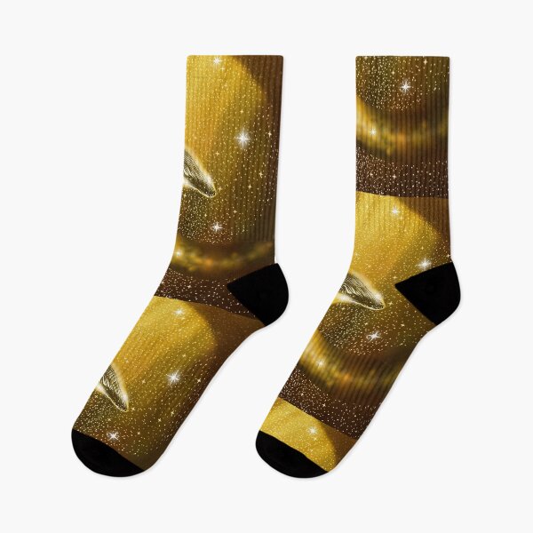 Item preview, starry whale in golden space designed and sold by AlirizaCAKIR.