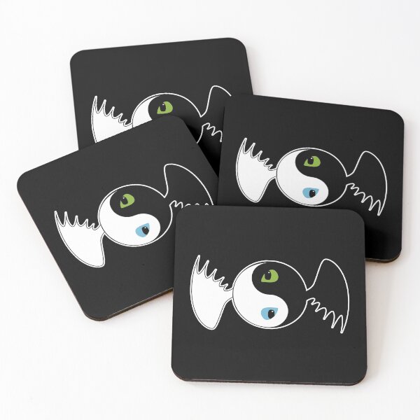 Item preview, HTTYD Yin Yang designed and sold by GaffaMondo.