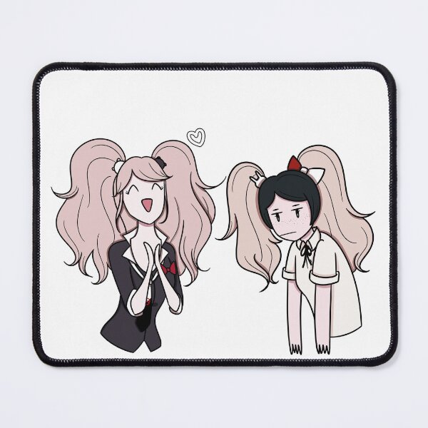 Item preview, Junko Enoshima and Mukuro Ikusaba designed and sold by nagisasmixtape.