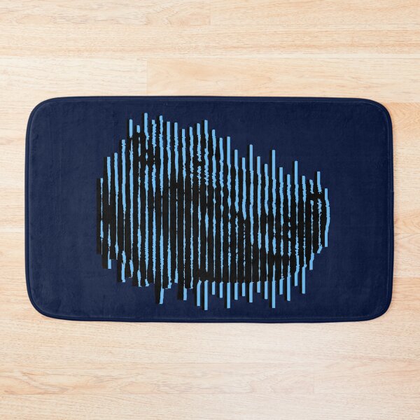 Item preview, Hippo in Blue Anamorphic Pop Art designed and sold by Scotch Macaskill.